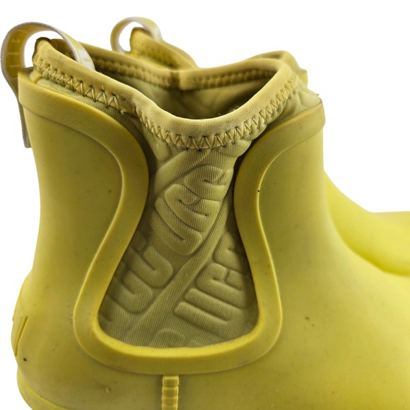 UGG Chevonne Yellow Waterproof Chelsea Rain Boots Womens 8 Dopamine - Picture 2 of 12